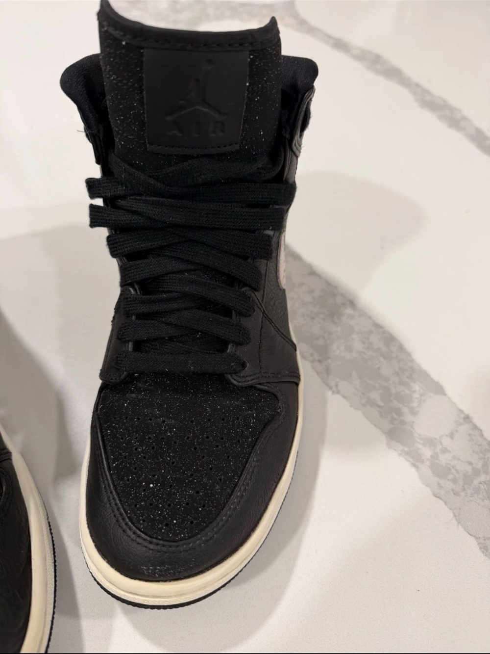 Jordan 1 High Premium Silt  Black pink Retro RARE AQ9131-001 Size 7 unisex adult - Picture 5 of 11